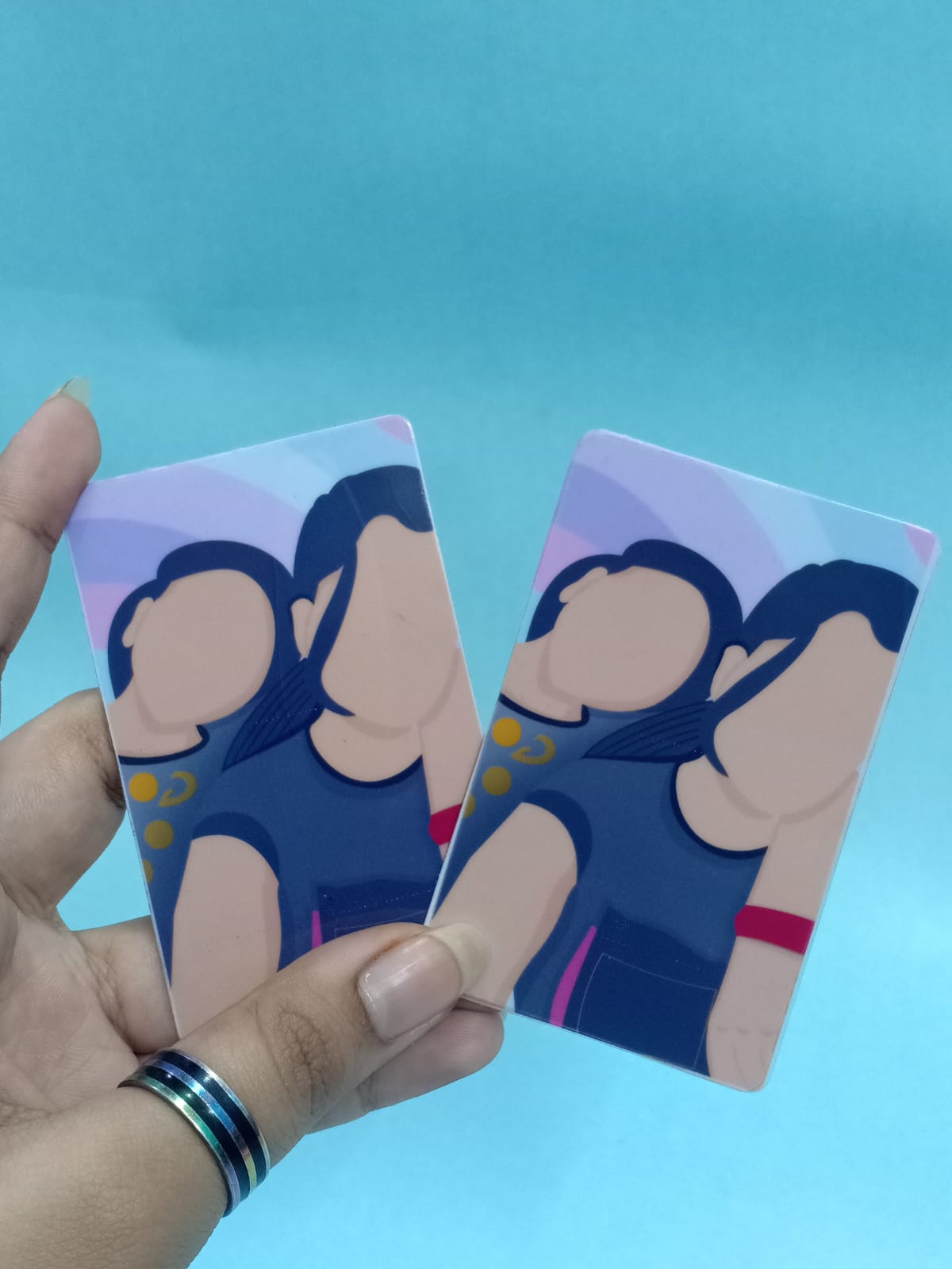 Custom Wallet Cards — Personalised Photo Card Set | Carry Your People With You ✦